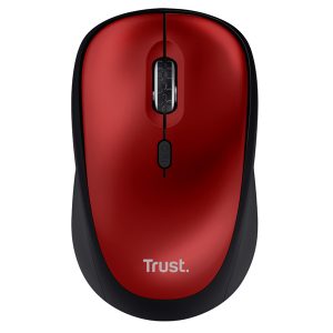 Mouse wireless Yvi+ - silenzioso - rosso - Trust - immagine 2