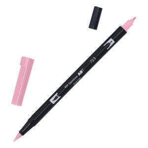 Pennarello Dual Brush 723 - pink - Tombow - immagine 1