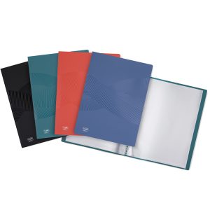 Porta listini Osmose Recyc - 22 x 30 cm - 40 buste - colori assortiti - Favorit - immagine 1