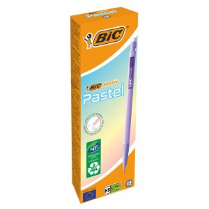 Portamine Matic Pastel - HB - 0,7 mm - Bic - conf. 12 pezzi - immagine 1