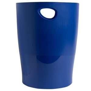 Cestino gettacarte Ecobin Bee Blue - 15 L - blu navy - Exacompta - immagine 2