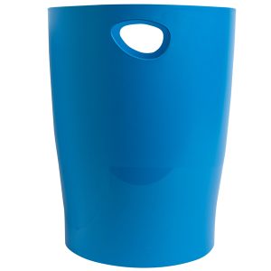 Cestino gettacarte Ecobin Bee Blue - 15 L - turchese - Exacompta - immagine 2