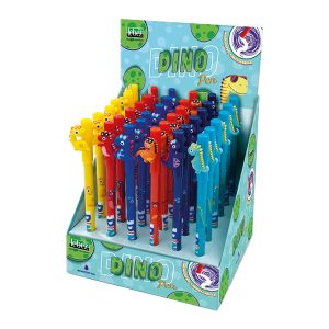 Box penne cancellabili - 4 expo da banco - fantasie assortite - Lebez - conf. 144 pezzi - immagine 3
