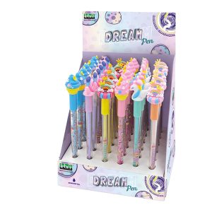 Box penne cancellabili - 4 expo da banco - fantasie assortite - Lebez - conf. 144 pezzi - immagine 4