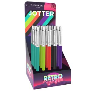 Penna sfera Jotter Original Retrò - colori assortiti - Parker - expo 20 pezzi - immagine 1