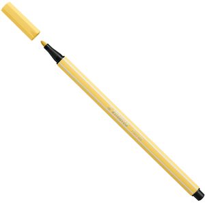 Pennarello Pen 68 - giallo chiaro - 23 - Stabilo - immagine 1