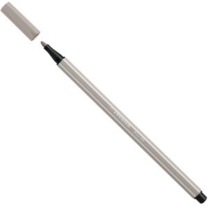 Pennarello Pen 68 - grigio caldo - 93 - Stabilo - immagine 1