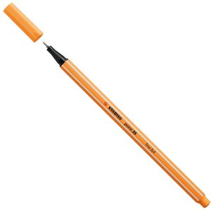Fineliner Point 88 - tratto 0,4 mm - papaya 85 - Stabilo - immagine 1