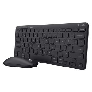 Tastiera e mouse Lyra - con ricevitore - wireless - Trust - immagine 1