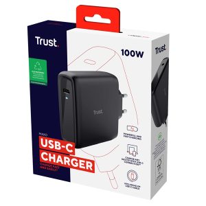 Caricabatteria Maxo - USB-C - 100 W - Trust - immagine 4