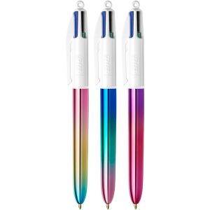 Penna 4 Colours Gradient - colori assortiti - Bic - expo 30 pezzi - immagine 2