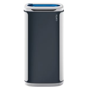 Cestino gettacarte Wastee - per raccolta differenziata - 60 L - Blu - Kobra - immagine 1