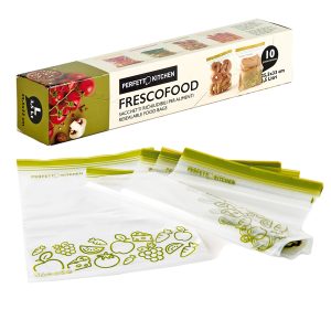 Buste per alimenti FrescoFood - large - 25,5 x 33 cm - Perfetto - conf. 10 pezzi - immagine 1