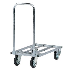Carrello da lavoro - con manici pieghevoli - 200 kg - zincato -Tecnotelai - immagine 1