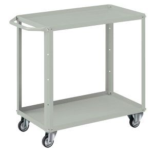 Carrello da lavoro - 3 vasche da 80 x 45 cm - 91 x 45 x 81 cm - grigio - Tecnotelai - immagine 1