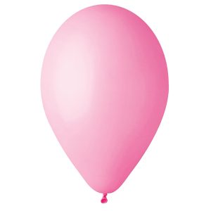 Palloncino - diametro 26 cm - lattice - rosa - Big Party - conf. 25 pezzi - immagine 1