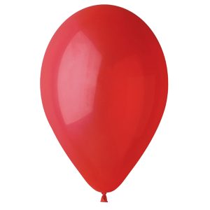 Palloncino - diametro 26 cm - lattice - rosso - Big Party - conf. 25 pezzi - immagine 1