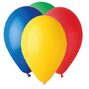 Palloncino - diametro 26 cm - lattice - colori assortiti - Big Party - conf. 25 pezzi - immagine 1