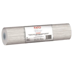 Runner linea Millerighe - 0,40 x 24 m - polvere - Fato - immagine 1