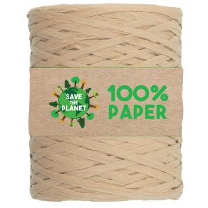 Nastro Rafia - 100 m - carta - beige 32 - Brizzolari - immagine 1