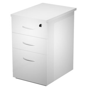 Cassettiera alta AgorA' Compact - 3 cassetti - 44 x 60 x 73 cm - bianco - Artexport - immagine 1