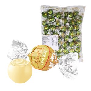 Busta Lindor - cioccolato bianco - 1 kg - Lindt - immagine 1