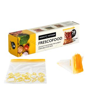Buste per alimenti FrescoFood - small - 21 x 21,5 cm - Perfetto - conf. 20 pezzi - immagine 1
