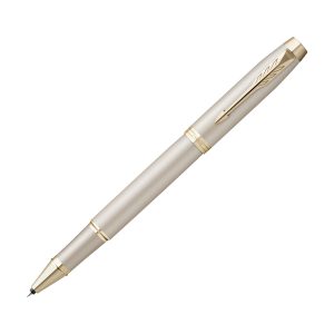 Penna roller IM Monochrome - punta F - champagne - Parker - immagine 1