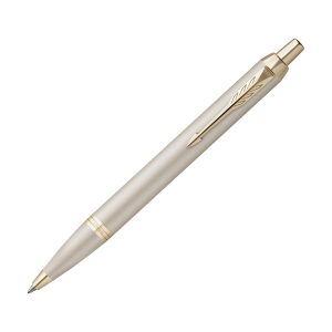 Penna sfera IM Monochrome - punta M - champagne - Parker - immagine 1