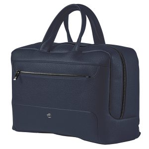 Borsa zainabile bi-bag Gate Trended - 42 x 28 x 14 cm - ecopelle - blu - InTempo - immagine 1