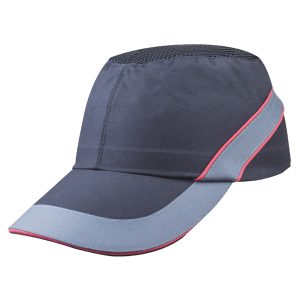 Caschetto antiurto AirColtan COLTAAINOLG - tipo baseball - taglia unica - nero/rosso - Deltaplus - immagine 1