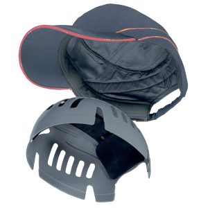 Caschetto antiurto AirColtan COLTAAINOLG - tipo baseball - taglia unica - nero/rosso - Deltaplus - immagine 2