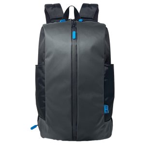 Zaino Kosmo - 3 scomparti - 31 x 46 x 18,5 cm - tessuto - nero - City Time - immagine 1
