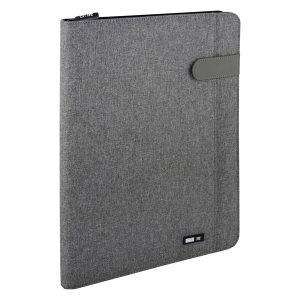 Portablocco Flap - tessuto - grigio - A4 - City Time - immagine 1