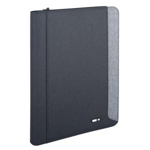 Portablocco Dual - tessuto - nero/grigio - A4 - City Time - immagine 1