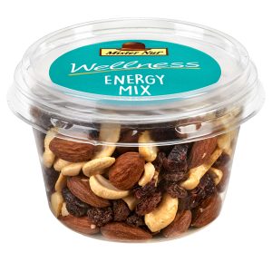 Energy mix - frutta secca e disidratata - in bicchiere - 125 gr - Mister Nut - immagine 1