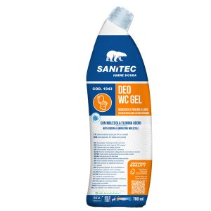 Detergente disincrostante Deo WC gel - eliminaodori - 700 ml - Sanitec - immagine 1