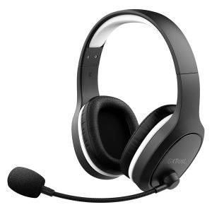 Cuffie gaming wireless con microfono GXT 391THIAN - nero - Trust - immagine 1