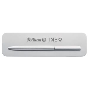 Penna sfera INEO Elements - punta M - grigio chiaro - Pelikan - immagine 3
