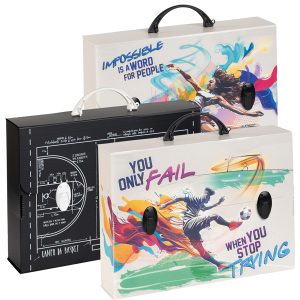 Valigetta polionda Sport - 27 x 37,5 cm - dorso 8 cm - fantasie assortite - Favorit - immagine 1