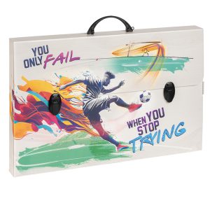 Valigetta polionda Sport - 36,5 x 56,5 cm - dorso 5,5 cm - fantasie assortite - Favorit - immagine 4