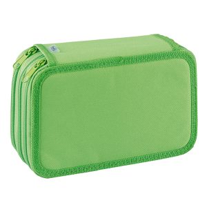Astuccio 3 Zip Neon & Pastel - 13 x 20 x 7,5 cm - colori assortiti - Favorit - immagine 4