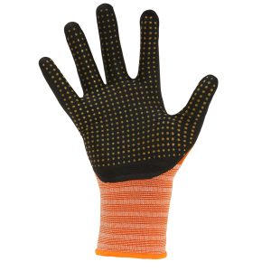 Guanti mechanical Safety Palmpro Xtraflex Prime 213 -  taglia L - arancione/nero - Icoguanti - immagine 3
