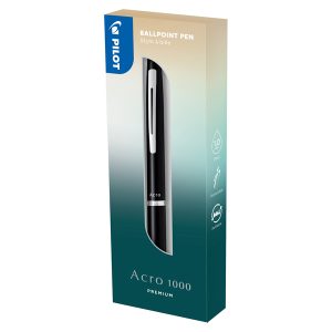 Penna a sfera scatto Acro 1000 - punta 1.0 mm - fusto nero - Pilot - immagine 2