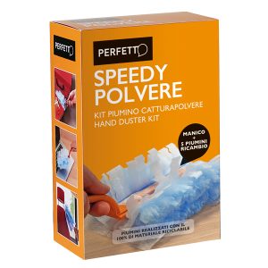 Piumino Speedy polvere - manico allungabile + 5  ricambi - Perfetto - immagine 1