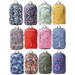 Zaino Ready - 28 x 44 x 15 cm - tela - fantasie assortite - InTempo - immagine 1