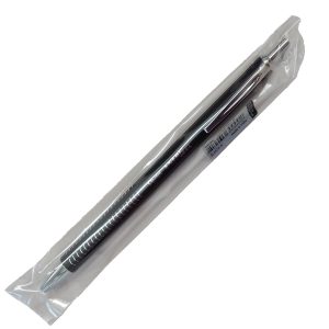 Penna roller EnerGel Metal Slim - punta 0,7 mm - fusto nero - Pentel - immagine 2