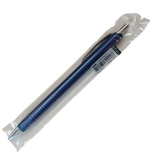 Penna roller EnerGel Metal Slim - punta 0,7 mm - fusto blu - Pentel - immagine 2