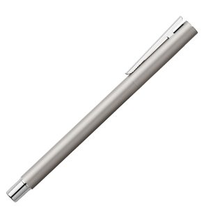 Penna roller Neo slim - punta 0,7 mm - fusto acciaio - Faber-Castell - immagine 2