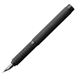 Penna stilografica Essentio - punta M - fusto nero - Faber-Castell - immagine 1